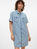 VERO MODA - VMJENNIE SS SHORT DENIM DRESS