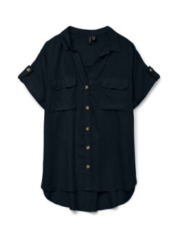 VERO MODA - VMBUMPY SS SHIRT WVN GA NOOS