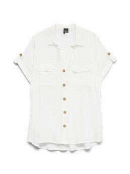 VERO MODA - VMBUMPY SS SHIRT WVN GA NOOS