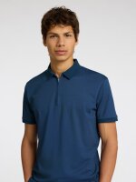 SELECTED - SLHFAVE ZIP SS POLO NOOS