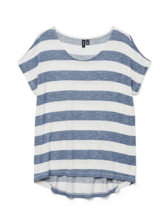 VERO MODA - VMWIDE STRIPE SL TOP GA JRS NO