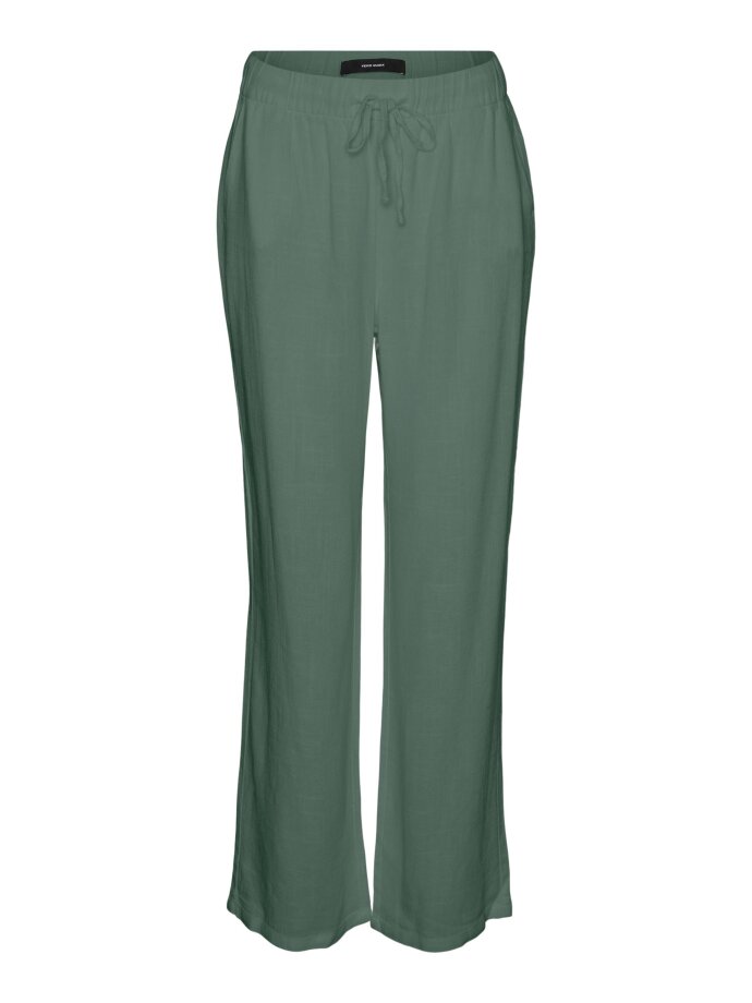 VERO MODA - VMLINE MR WIDE LINEN MIX PANT